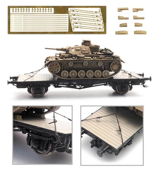 Artitec 387.349 - 1/87 / H0 Set Kleine Ketten / Kabel / Haken / Keile - Neu