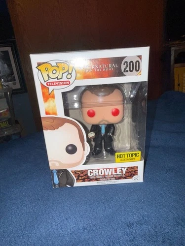 Funko Pop! Television Supernatural Crowley Red Eyes #200 Hot Topic Exclusive