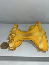 New No Pull Lightweight Dog Harness Adjustable Yellow, Small