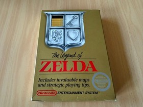 The Legend of Zelda NES US NTSC 1st Print 5 SCREW CIB KOMPLETT *PREISVORSCHLAG*