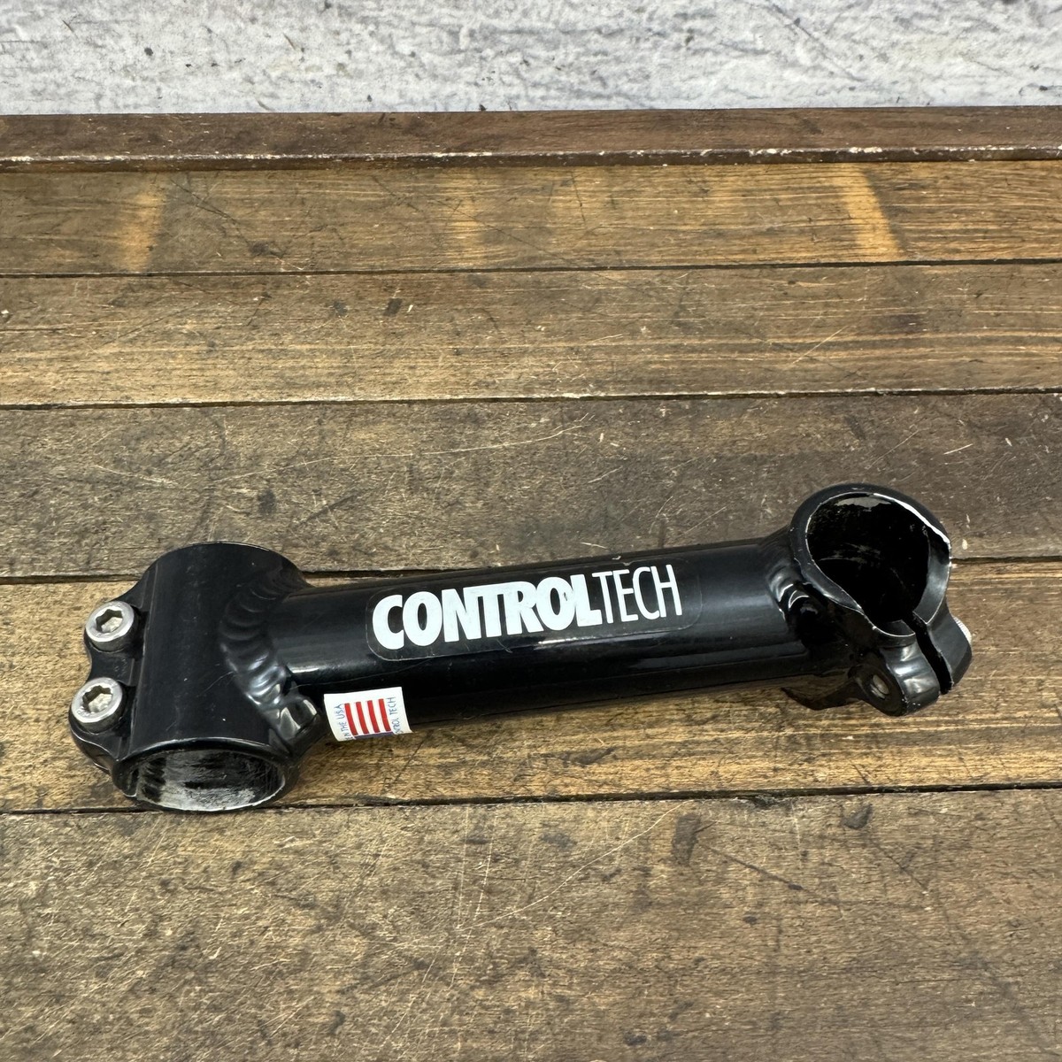 Vintage Control Tech 1 1/8 Threadless Bike Stem 140 25.4 Clamp