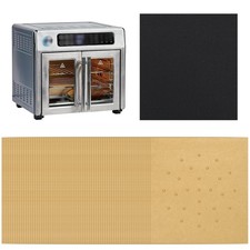 WMKGG 120 PCS Air Fryer Liners Disposable for Emeril 10x11, Unbleached