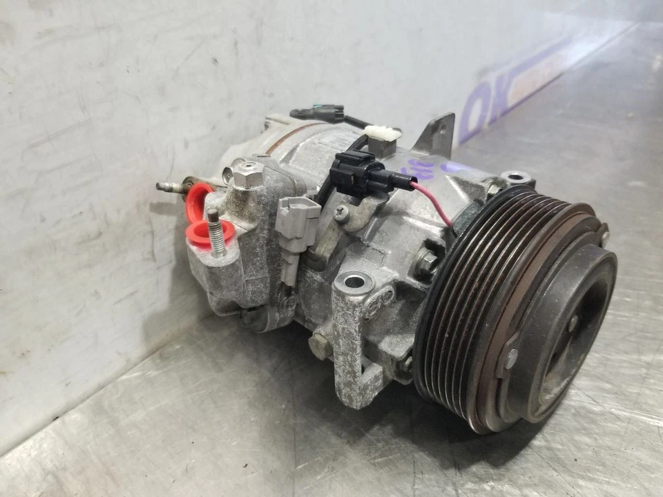 17 2017 INFINITI QX70 3.7L AC COMPRESSOR - Image 3 of 4