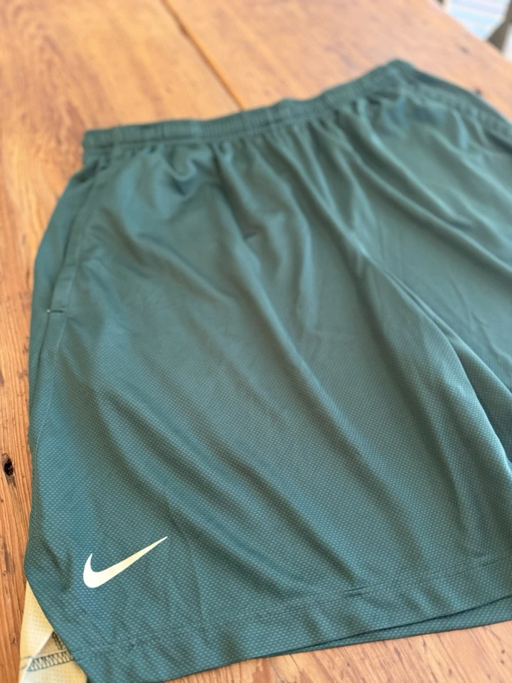 Lote de 2 Pantalones Cortos Nike Dri Fit Baylor Univ Bears Edición Jugador de Fútbol NCAA Talla 2XL Foto 4 de 4