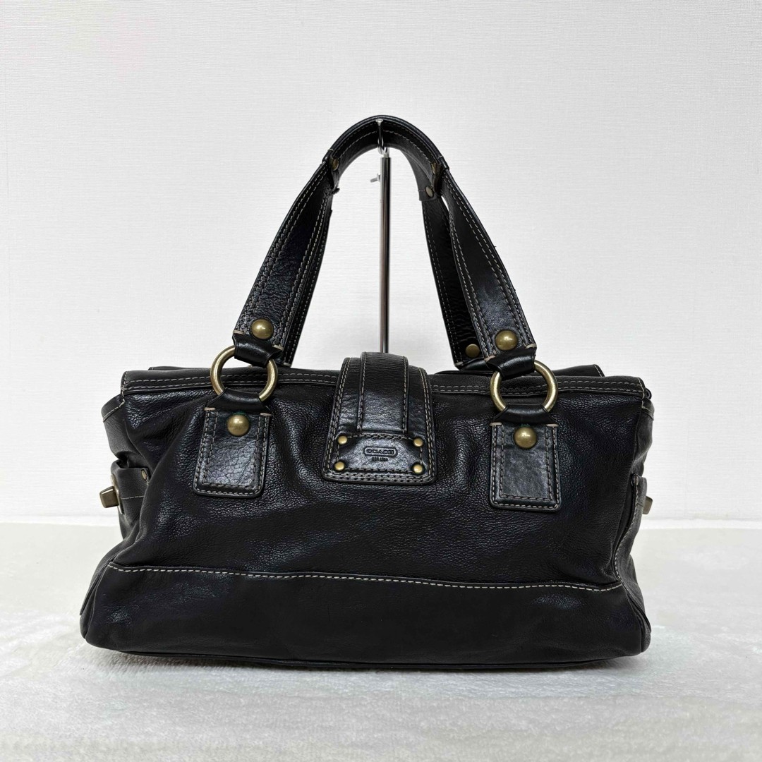 Auth Coach Legacy 65th Anniversary Turnlock Shoulder Bag