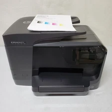 HP OfficeJet Pro 8715 Color Inkjet Printer NO INK All-In-One Wi-Fi Duplex Copy