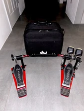 DW 5000 Series Accelerator Double Bass Drum Pedal w/Case