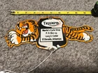 Vintage Triumph Motorcycle Porcelain Metal Sign El Dorado Arkansas 9x4.5” Tiger