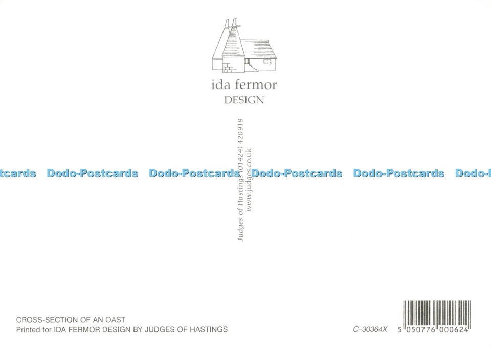 D242885 A Cross Section of a Kent Oast Judges of Hastings C 30364 X Ida Fermor - Image 2 of 4