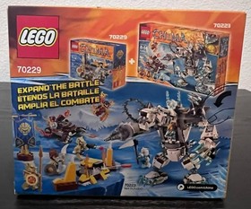 LEGO LEGENDS OF CHIMA: Lion Tribe Pack (70229) NIB