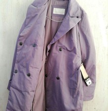 Shervino Down Jacket Coat Purple Size L Used