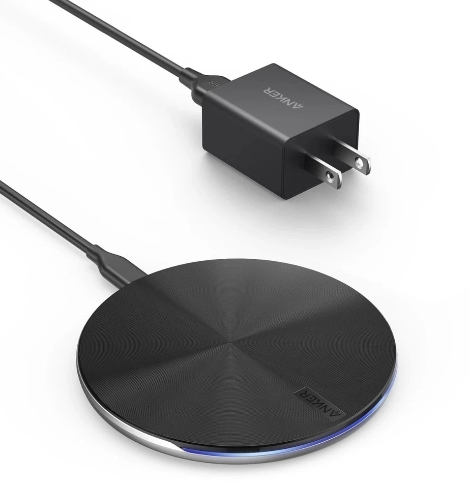 (no box)Anker PowerWave Pad Lite+ Wireless Charging Pad 5W of wireless charging - Image 2 of 4
