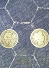 1914 P AND 1916 P BARBER  DIMES CIRCULATED CONDITION.
