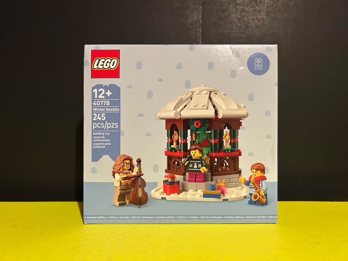 Lego Winter Gazebo 40778 2025 Christmas Promo NEW SEALED BOX NSB