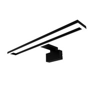 Osram Leuchte Schwarz, Kaltweiß, 4000 K, 10 W, 600 Lm