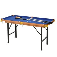 Mini Billiards Table Folding Portable Pool Game Table with Billiard Accessories