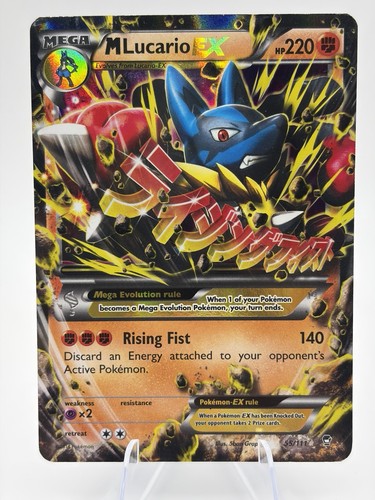 M Lucario EX 55/111 XY Furious Fists (LP)