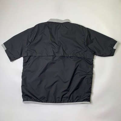 Columbia Golf Jacket Mens XL Black Big Shot Pullover Windbreaker 1