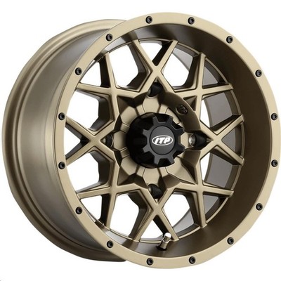 ITP Hurricane Felge 15x7 4+3 Offset 4/156 Bronze ATV UTV Snowmobile