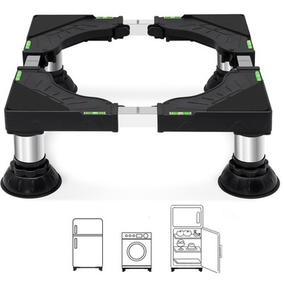 Mini Fridge Stand Height 5''-6.1'' Adjustable 16-24 Inch Washer and Dryer Pedes...