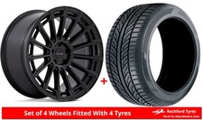 Alloy Wheels & Tyres 20" Niche Amalfi For Rolls Royce Wraith 14-23