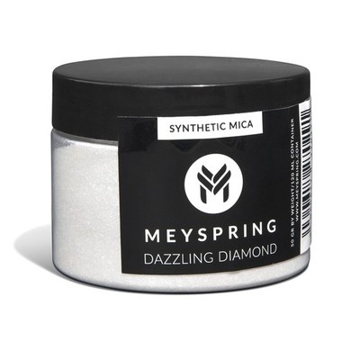 MEYSPRING Dazzling Diamond - White Glitter Mica 40-300μm, 