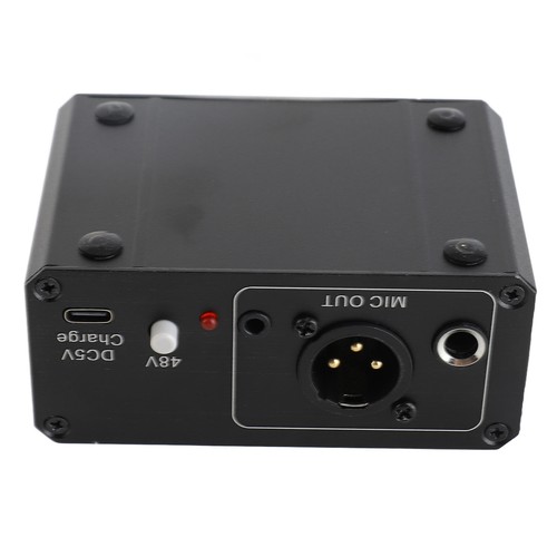 Mikrofon Vorverstärker High Gain 48V Phantom Power XLR Ausgangsmikrofon Vorvers - Bild 8 von 22