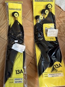 FOUR Premium Bundle Hair weave Bundles 1B 3 Pack + 1  Hair weave Install