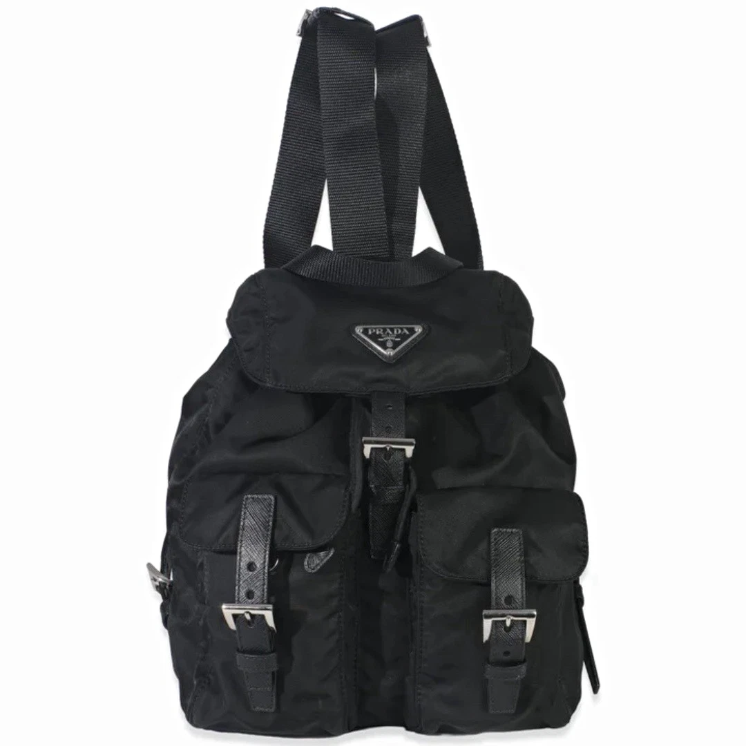 PRADA Backpack Black Bags & Handbags for Women for sale | eBay