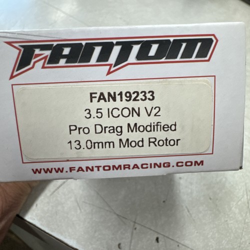 Fantom Racing 3.5 Turn Icon V2 Pro Drag Motor 13.0 Mm Rotor - Picture 2 of 5