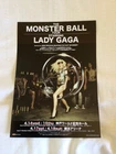 LADY GAGA Japan tour promo flyer 2010