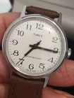 1970's Vintage TIMEX  Manual Watch New Leather Strap