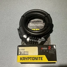 Kryptonite 1218 Combo Cable Lock BIKE BRAND NEW FREE SH Multiuse
