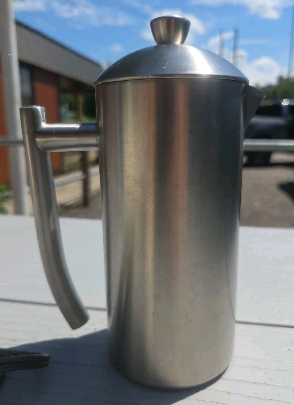 Frieling #0142 | 17 oz Brushed Stainless Steel - French Press Coffee Maker
Opens in a new window or