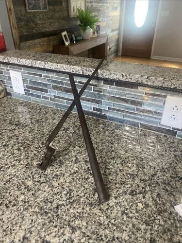 US SOCKET BAYONET With SCABBARD IN DECENT CONDITION MARKED US , Civil War ?