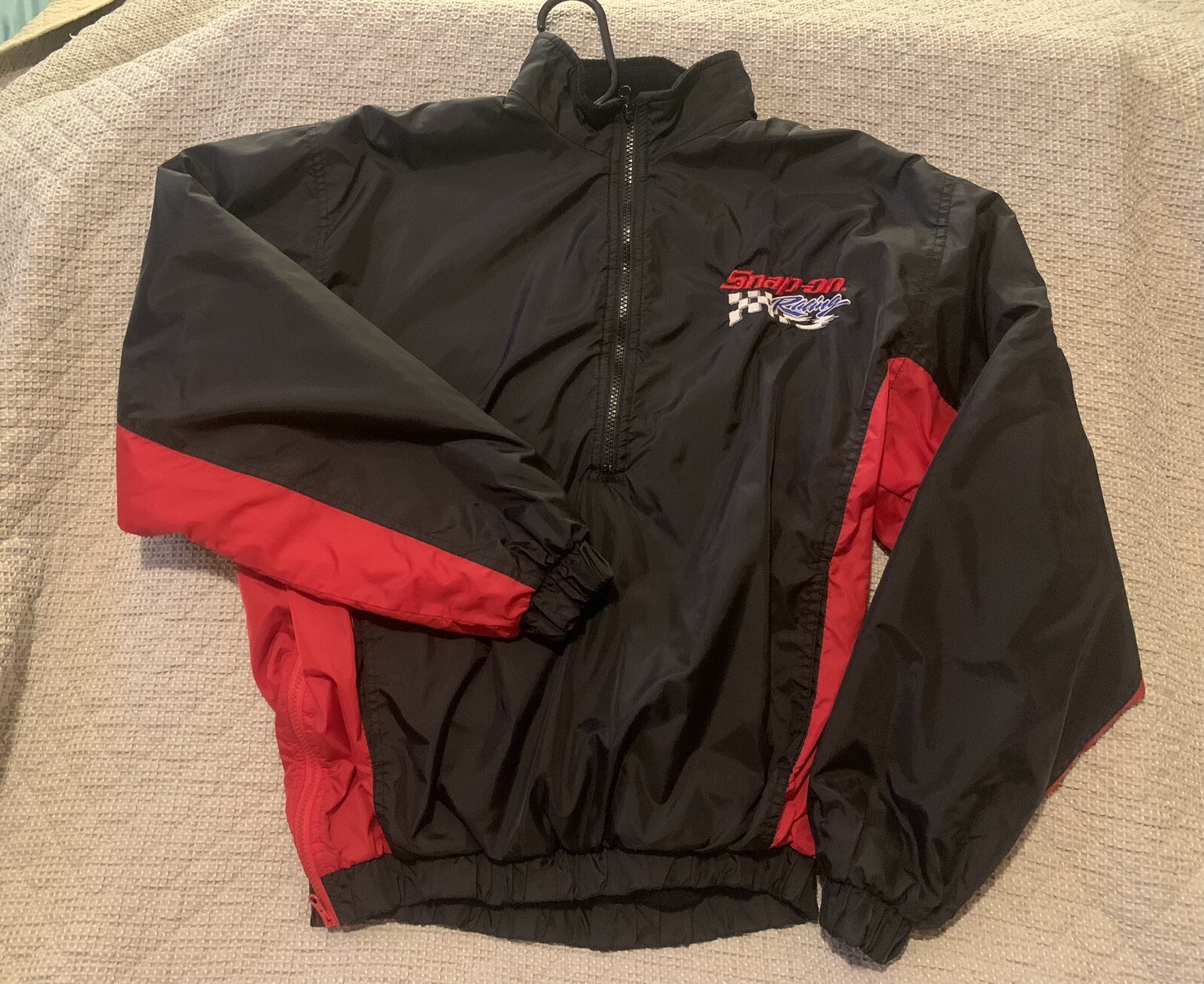 Tools Racing Black Red Bomber USA Flag 