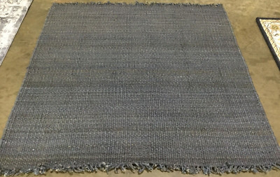 NAVY 6' X 6' Square Broken Thread Rug, Reduced Price 1172661529 NF368N-6SQ