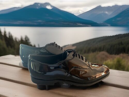ZAPATOS OXFORD BROOKS BROTHERS/PEAL & CO (NUEVOS CON CAJA) TALLA 13D EE. UU. HECHOS EN INGLATERRA - Imagen 2 de 16