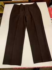 Vintage 1980's Levi's Brown Women's Pants Wide Bottoms Size 40