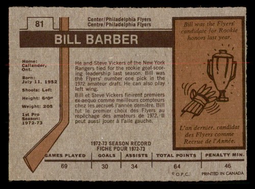 1973-74 OPC #1-264 NrMt or better DARK BACKS ONLY Complete Your Set Pick Virtus - Picture 191 of 325