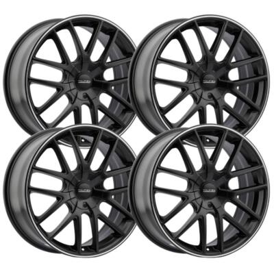 (Set-4) Touren TR60 18x8 5x127 40mm Matte Black Wheels Rims 18 Inch