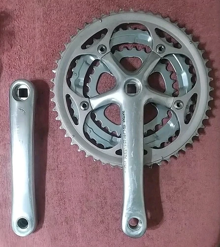 SR Suntour Superbe Comp Triple 52-42-30T Crankset, 170mm