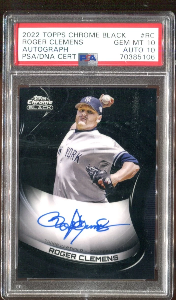 2022 Topps Chrome Black - Roger Clemens #CBA-RC for sale | eBay