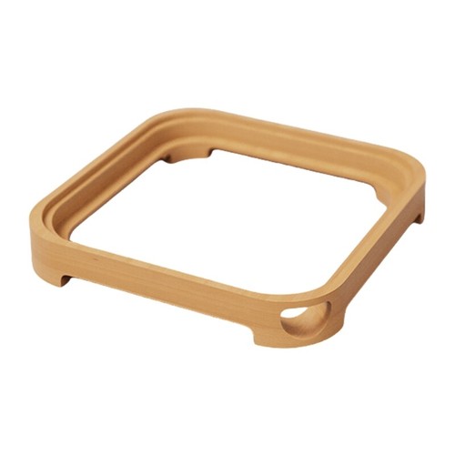 Walnut Beech Desktop Stand for 2024 Dustproof Ventilation Cooling Base - Afbeelding 9 van 10