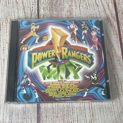 BRAND NEW SEALED Power Rangers Mix Soundtrack 2 CD 1995 Quim Quer Jordi ...