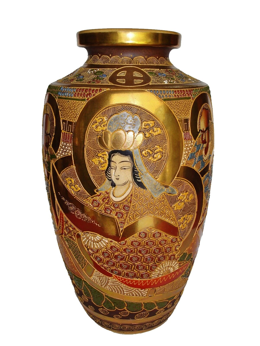 陶瓷日本花瓶1900-1940 | eBay