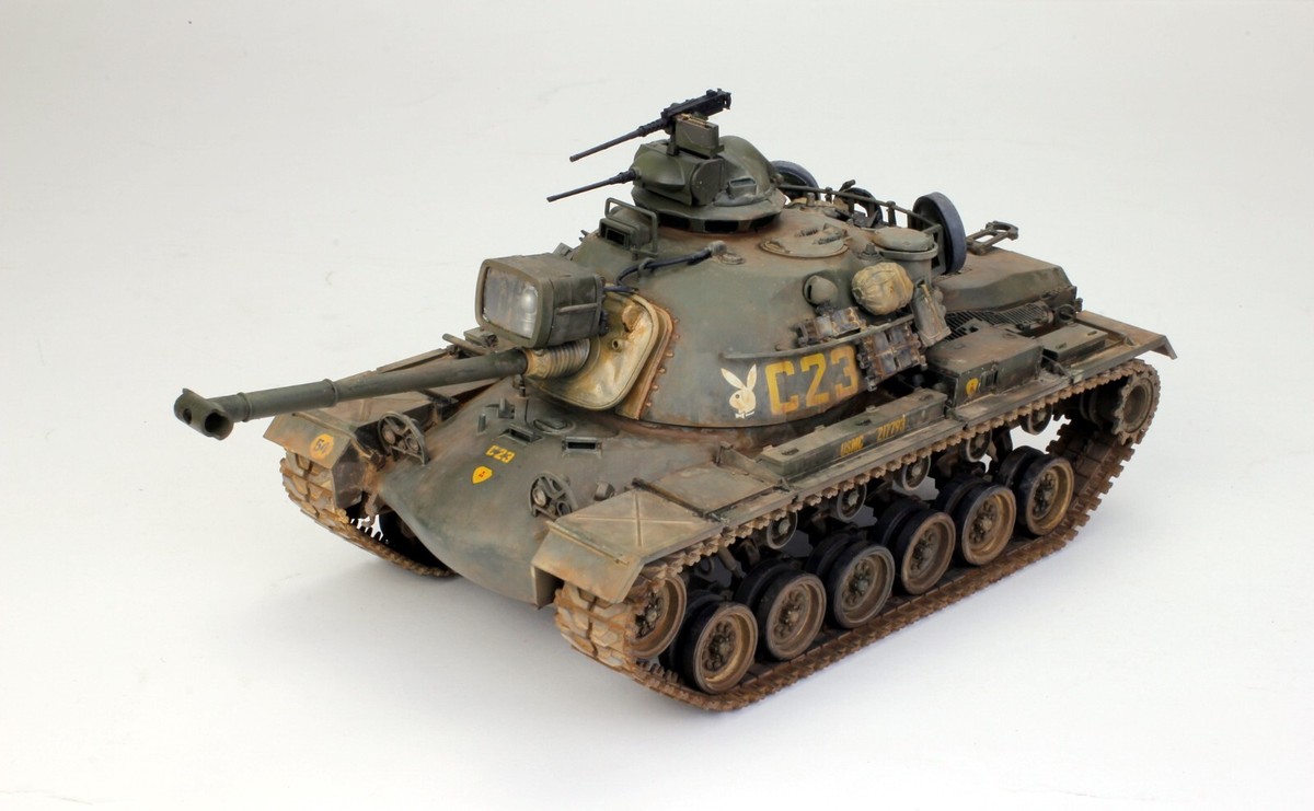 Pre-Order) USMC M48A3 Patton Vietnam war 1:35 Pro Built Model | eBay