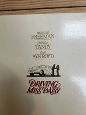 Driving Miss Daisy Laserdisc LD Laser Disc Morgan Freeman Dan Aykroyd