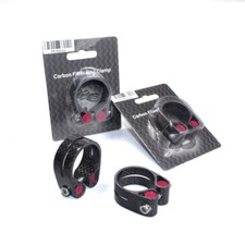 3K Carbon Fiber Seatpost Clamp Lock For 27.2/...