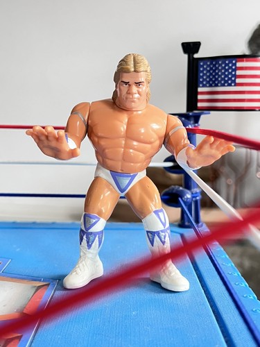 NARCISSIST LEX LUGER WWF / WWE Wrestling Figure Ha...
